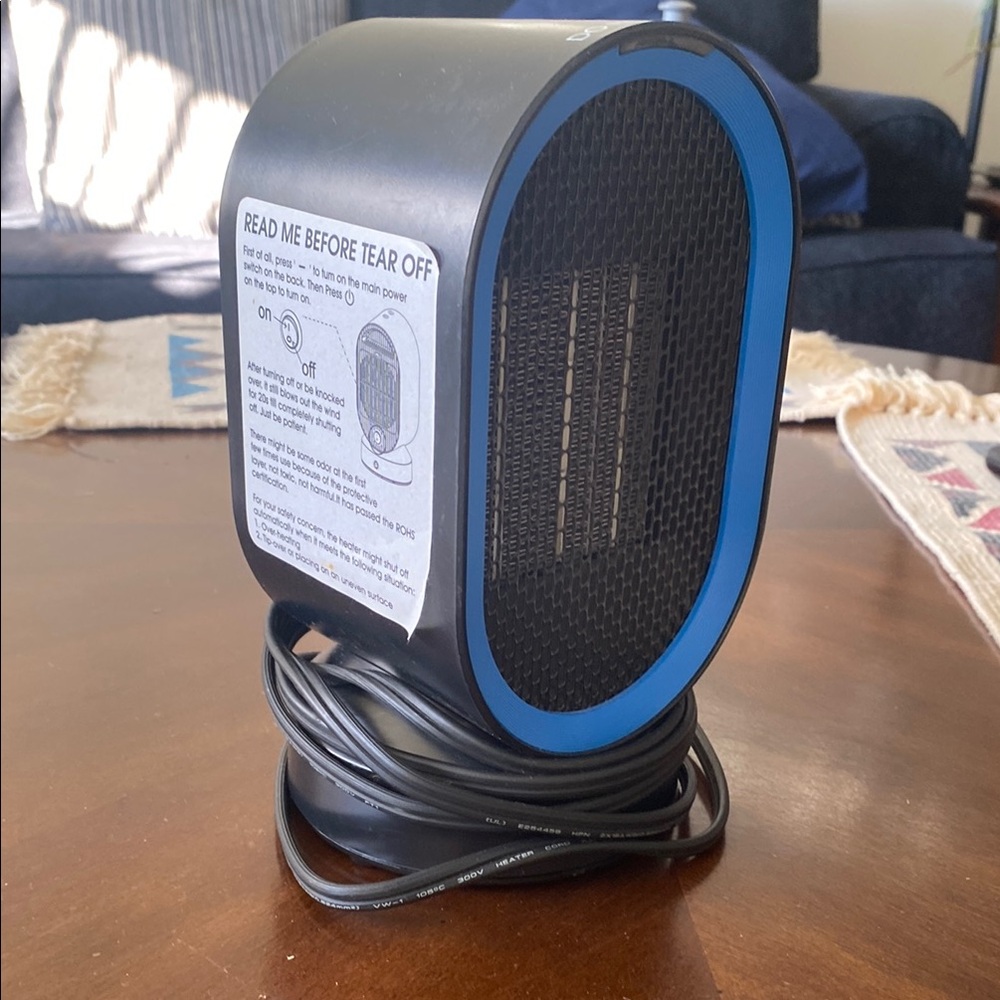 Portable Electric Heater, or fan.